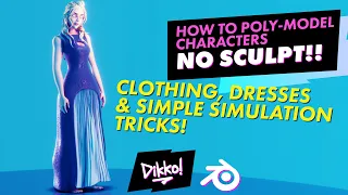 Modeling Clothing - Tips and Tricks to help you on your way!