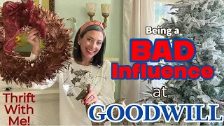 Goodwill Holiday Home Decor Haul - Thrift Shopping - Christmas Decorating #youtube #trending #style