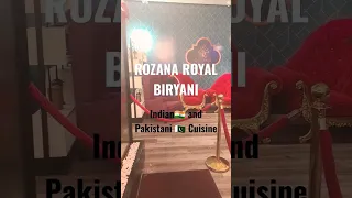 Rozana Royal Biryani visit!!