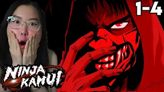 THIS ANIME SHATTERED EXPECTATIONS!🔥 Ninja Kamui Episode 1, 2, 3 & 4 | Reaction/Review