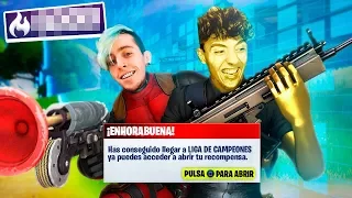 Y así fue, junto a ROBLEIS, como subí a la MEJOR LIGA de FORTNITE 2.