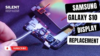 Samsung Galaxy S10 | Screen repair | Display replacement | Repair video