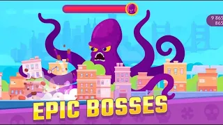 Bowmasters - Gameplay Walkthrough Part 2 - All Characters (iOS, Android)