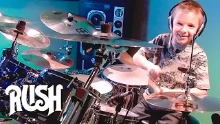 TOM SAWYER - RUSH (7 year old Drummer) / Avery Drummer