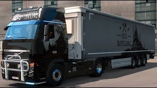 Volvo FH16 | Dracula Truck | Romanian Roads | Euro Truck Simulator 2
