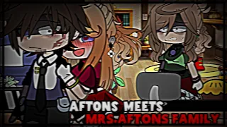 The Aftons Meets Mrs.Aftons family // FnaF // Gachaclub //