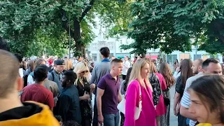 Львів 2023: вуличні музиканти на проспекті Свободи Lviv