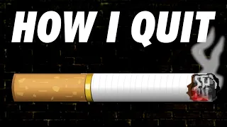 How I quit smoking