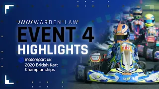 HIGHLIGHTS - Warden Law Event 4 - 2020 British Kart Championships