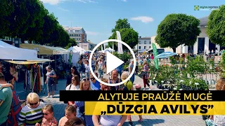 Alytuje praūžė mugė „Dūzgia avilys"