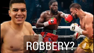 DID JESUS RAMOS GET ROBBED VS ERICKSON LUBIN? OR DID YOU OVERLOOK A GOOD PERFORMANCE FROM LUBIN?