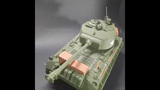 M4 SHERMAN TANK. USA ARMY WW2. 3D PRINTED(FDM). BAMBU LAB X1C.