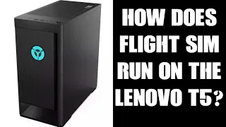 How Well Does MS Flight Simulator 22 Run On Lenovo Legion T5 Gaming PC RTX 3070 AMD Ryzen 7 At 1440p