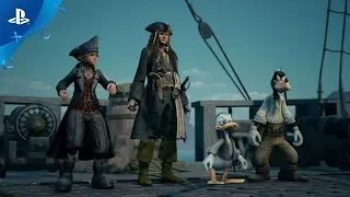 Kingdom Hearts III - E3 2018 Pirates of the Caribbean Trailer | PS4