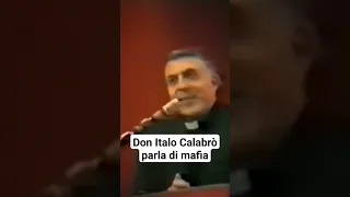 Don Italo Calabrò parla di #mafia al Congresso Pci del 1989