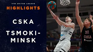 CSKA vs Tsmoki-Minsk Highlights April, 16 | Season 2021-22