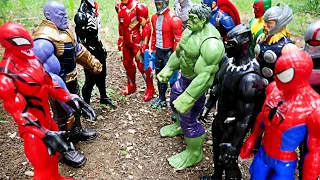 THANOS vs MARVEL vs DC + Spider-Man, Avengers, Thor, TMNT, Power Rangers, Star Wars, Justice League!