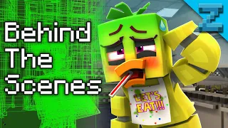 BEHIND THE SCENES Chica is SICK?! | Fazbear and Friends Episode 2 (FNAF Minecraft Animation)