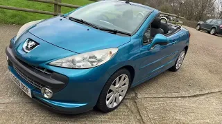 Peugeot 207 Convertible Manual