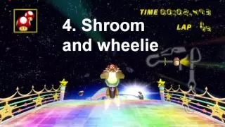 [MKW] Rainbow Road Wheelie Moon Jump tutorial