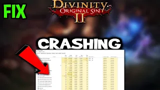 Divinity Original Sin 2  – How to Fix Crashing, Lagging, Freezing – Complete Tutorial