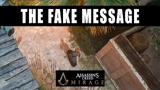 Assassin's Creed Mirage The Fake Message Remain Undetected