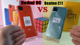 مراجعة أرخص هاتفين في الأسواق 2020 | Realme C11 vs Redmi 9C