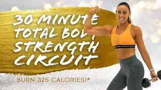30 Minute Total Body Strength Circuit Workout! 🔥Burn 325 Calories!* 🔥Bonus Day 2 | RC90