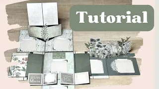 Tutorial ► Pop Up Photo Album | Vintage Folio