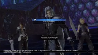 DISSIDIA FINAL FANTASY NT Offline Battle Playing As Sephiroth (Destroying Careers As Sephiroth)