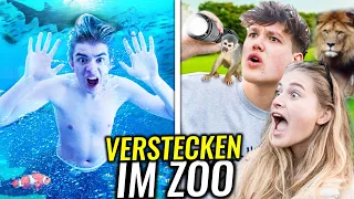 VERSTECKEN im ZOO mit MORITZ & ZOE