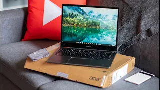 Unboxing The Most Powerful ARM-Powered Chromebook Yet: The Acer Spin 513