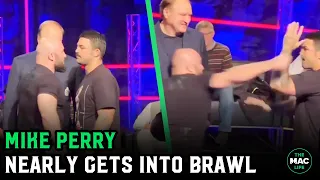 Mike Perry gets into physical altercation with other man at press conference