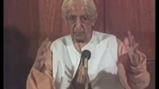 Is not psychological time a fact? | J. Krishnamurti