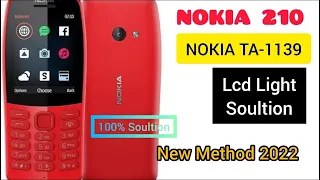 lcd light solution / Nokia 210 (ta-1139) lcd light problem / Fixingland 100% OK