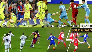 When ONE player takes on the ENTIRE team! Best SOLO goals with Peter Drury!!