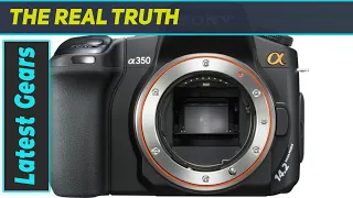 Unveiling the Sony Alpha DSLR-A350: A Closer Look at the 14.2MP Powerhouse!