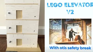 LEGO Elevator V2 - with Otis safety break