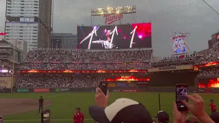 Jhoan Duran Walk-out   AL Wild Card | Game 1 Minnesota Twins vs Toronto Blue Jays   10/3/23    #59