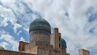 Мечеть БИБИ ХАНУМ. ВНУТРЕННИЙ ДВОР.САМАРКАНД