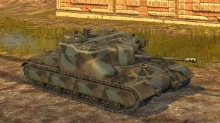 World of Tanks Blitz AT15A gameplay