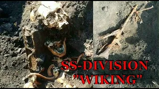 EXCAVATIONS OF GERMAN WWII SOLDIERS WITH MG-34 MACHINE GUN / WW2 METAL DETECTING