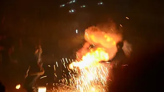 Cut of fire show Imandra Viking Fest 2019 1