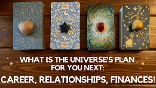 What is the Universe's Plan for You Next: Career, Relationships, Finances! ✨🎁 🧘‍♀️ 🏆 ✨  |Pick a card