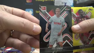 2021/22 Topps Finest Bundesliga Soccer 4 Box Break Part 1/2