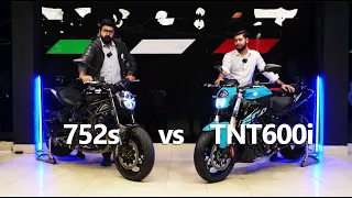 Benelli 752s v/s Benelli TNT 600i | Ali v/s Taimoor Fight | Benelli Walay