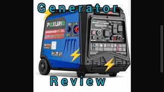 Shockingly⚡ good generator. The POXURIO Inverter generator👍#review #offgrid  #generator #rv