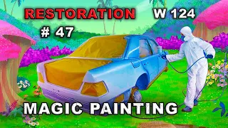 Restoration Mercedes-Benz w124 (#47) MAGIC PAINTING