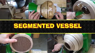 Woodturning a Segmented Vessel