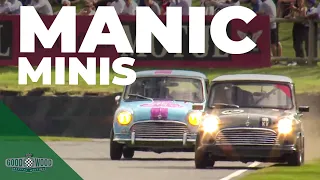 Bonkers Mini battle for the lead at Goodwood | Revival 2021